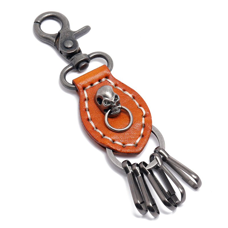 Men Accessories Pk - Codingshow Gantungan Kunci Kulit Kualitas Tinggi