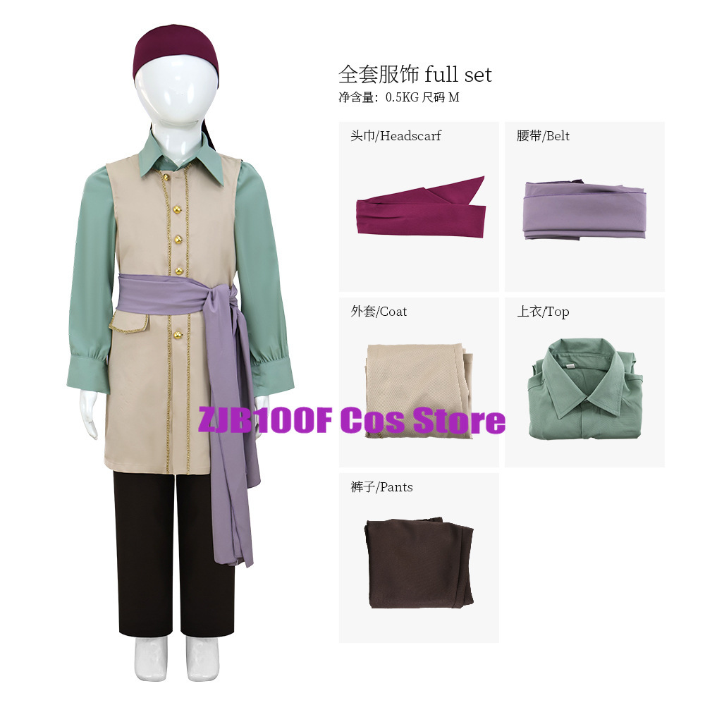 Men'S Accessories Clothing - Kostum Cosplay Anime Captain Clark Seragam