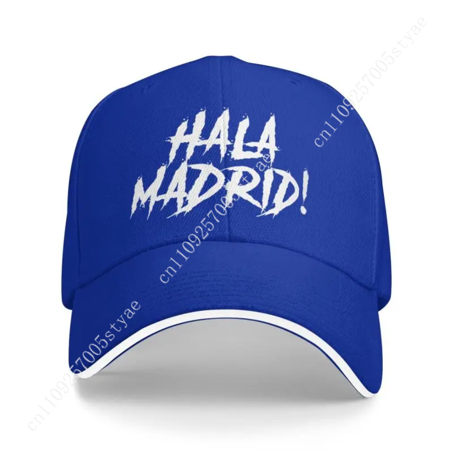 Hat Snapback Cap - Topi Bisbol Sandwich Motif Huruf Hala