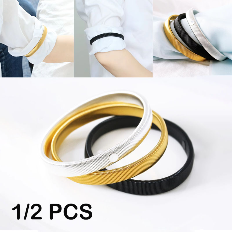Men'S Accessories Clothing - Satu Buah Penahan Lengan Kemeja Elastis
