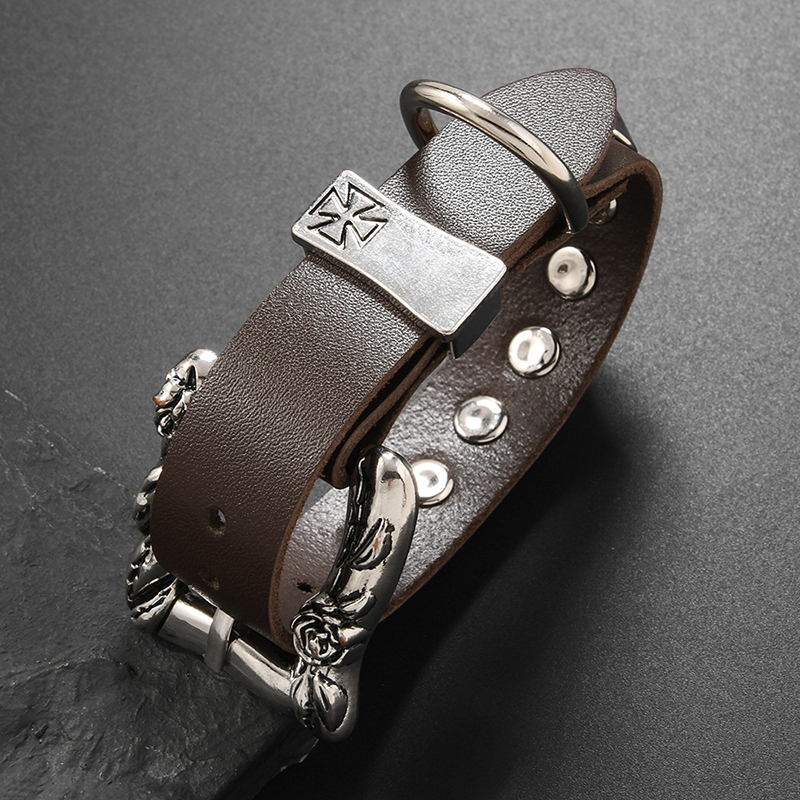 Men Accessories Pk - Gelang Gesper Besar Gaya Rock Punk