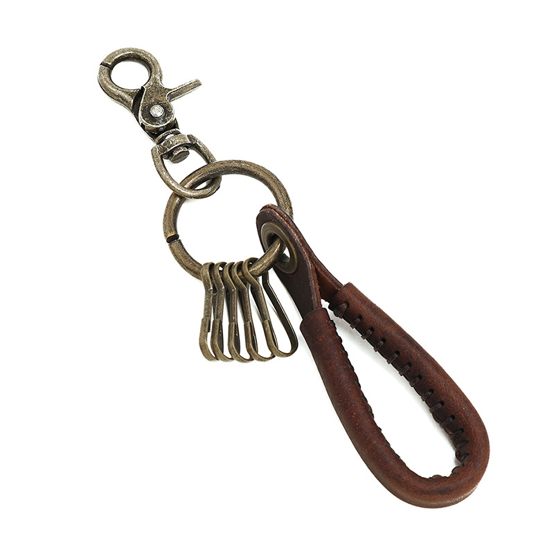 Men Accessories Pk - Saku Kulit Asli untuk Kunci Mobil