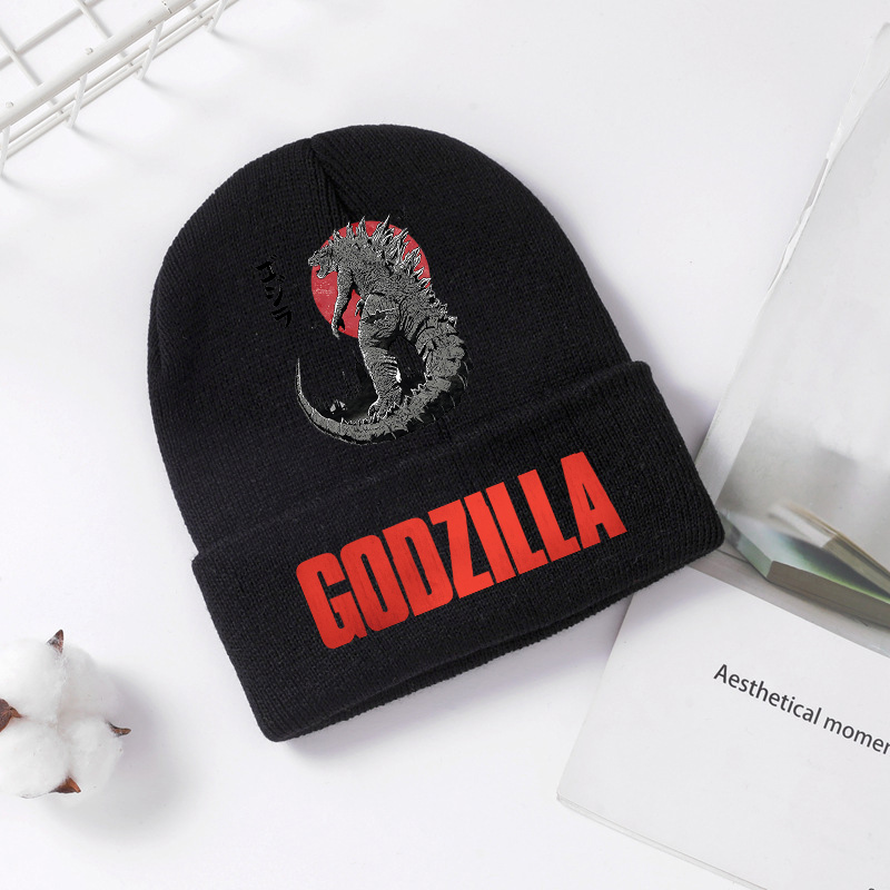 Men Accessories Unique - Godzilla Topi Rajut Musim Dingin Musim