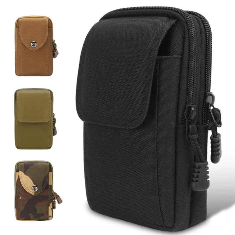 Men Accessories Box - Tas Kantong Ponsel Tas Pinggang Kamuflase