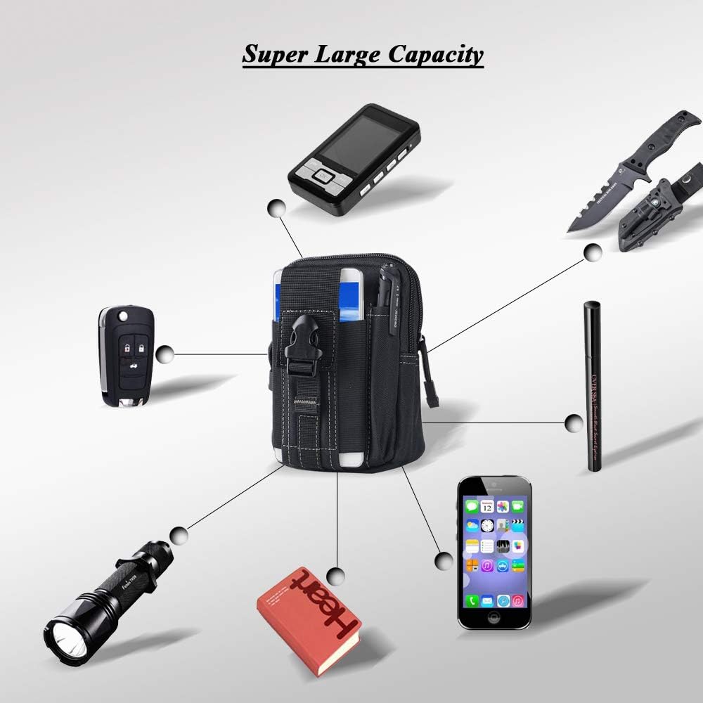Kantong Sabuk Molle Taktis Tas - Men Accessories Box ulasan dan harga