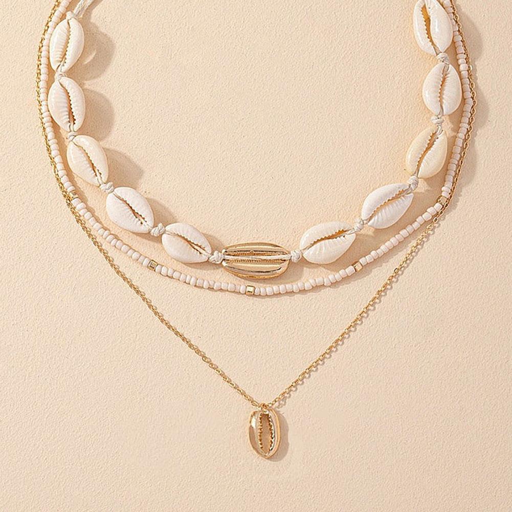 Choker cangkang akrilik Boho,  - Men'S Vacation Accessories ulasan dan harga