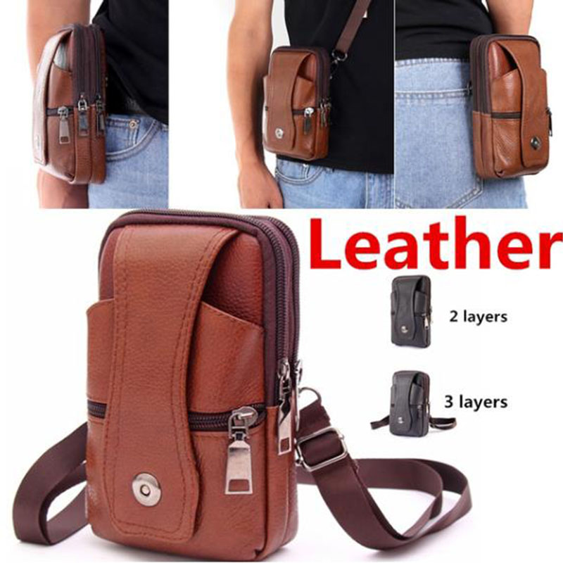 1 Buah Tas Sabuk Ponsel Pria,  - Men Accessories Box ulasan dan harga