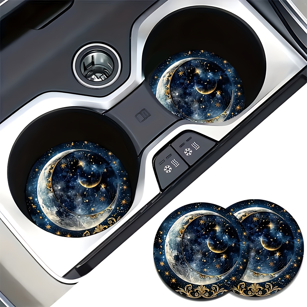 2 Buah Tatakan Gelas Mobil Sta - Men Accessories Box ulasan dan harga