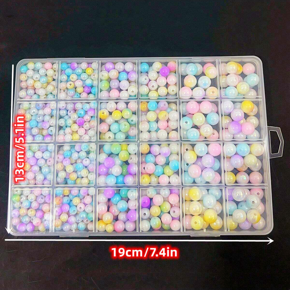 800pcs/24 kotak set manik-mani - Men Accessories Box ulasan dan harga