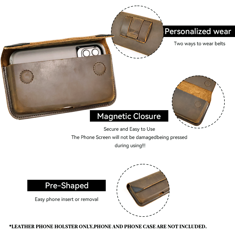 Tas pinggang kulit asli pria,  - Men Accessories Box ulasan dan harga