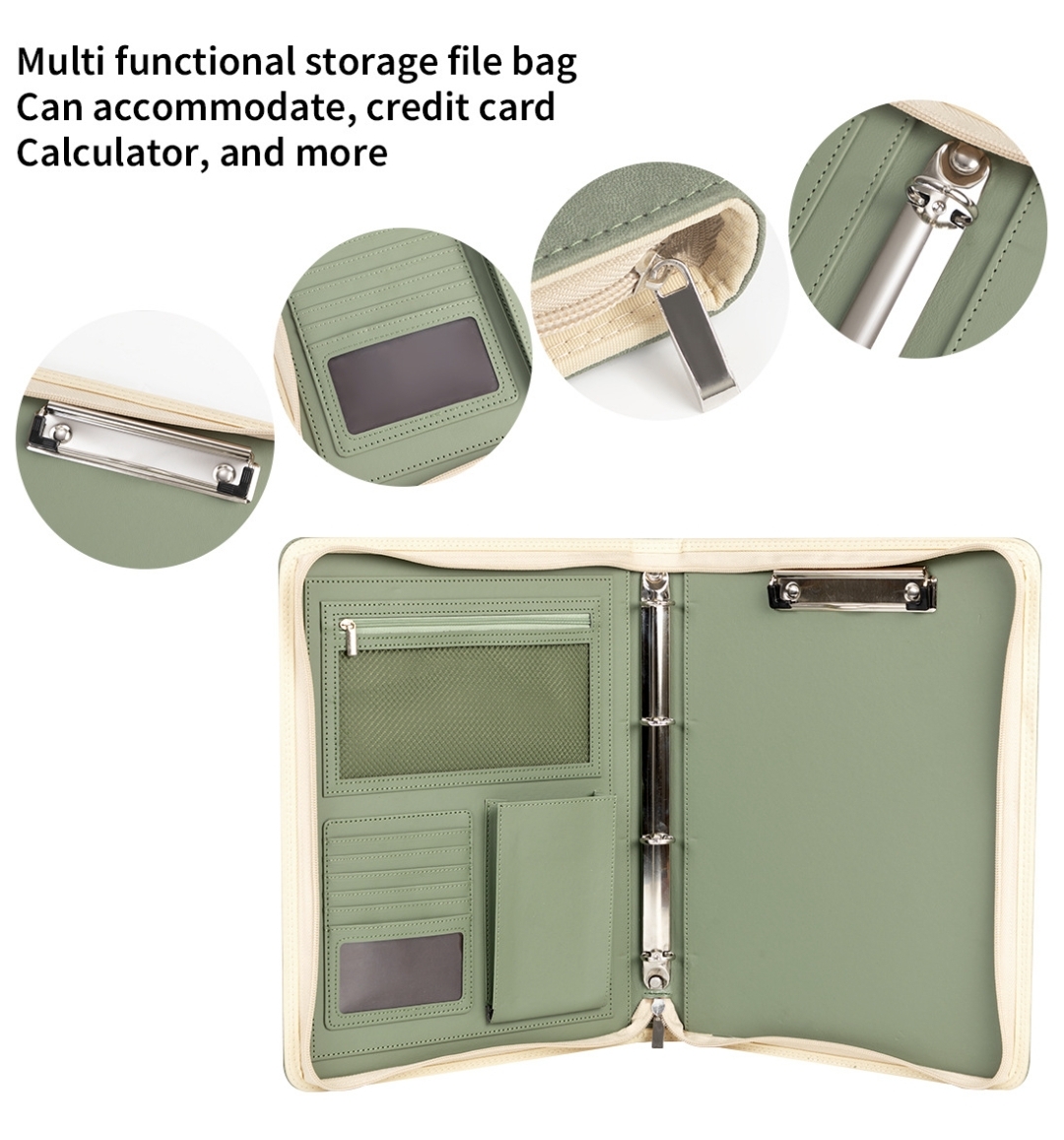 Folder Padfolio Ritsleting A4  - Men Accessories Box ulasan dan harga