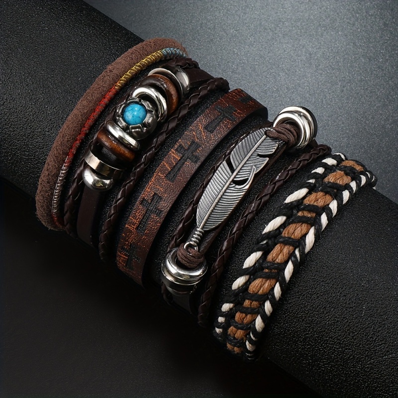 Miss JQ 6 buah/Set Vintage kul - Men Accessories Look ulasan dan harga