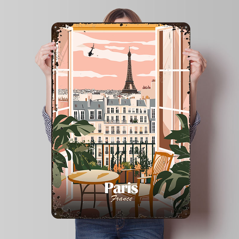 Poster Logam Pemandangan Balko - Men'S Accessories Paris ulasan dan harga
