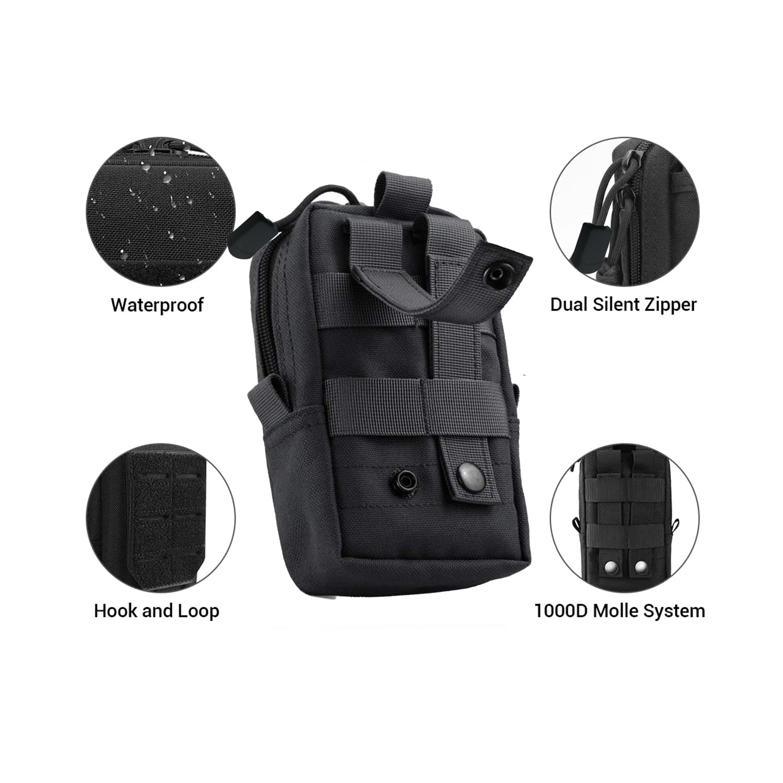 Tas pinggang kantong Molle Tak - Men Accessories Box ulasan dan harga