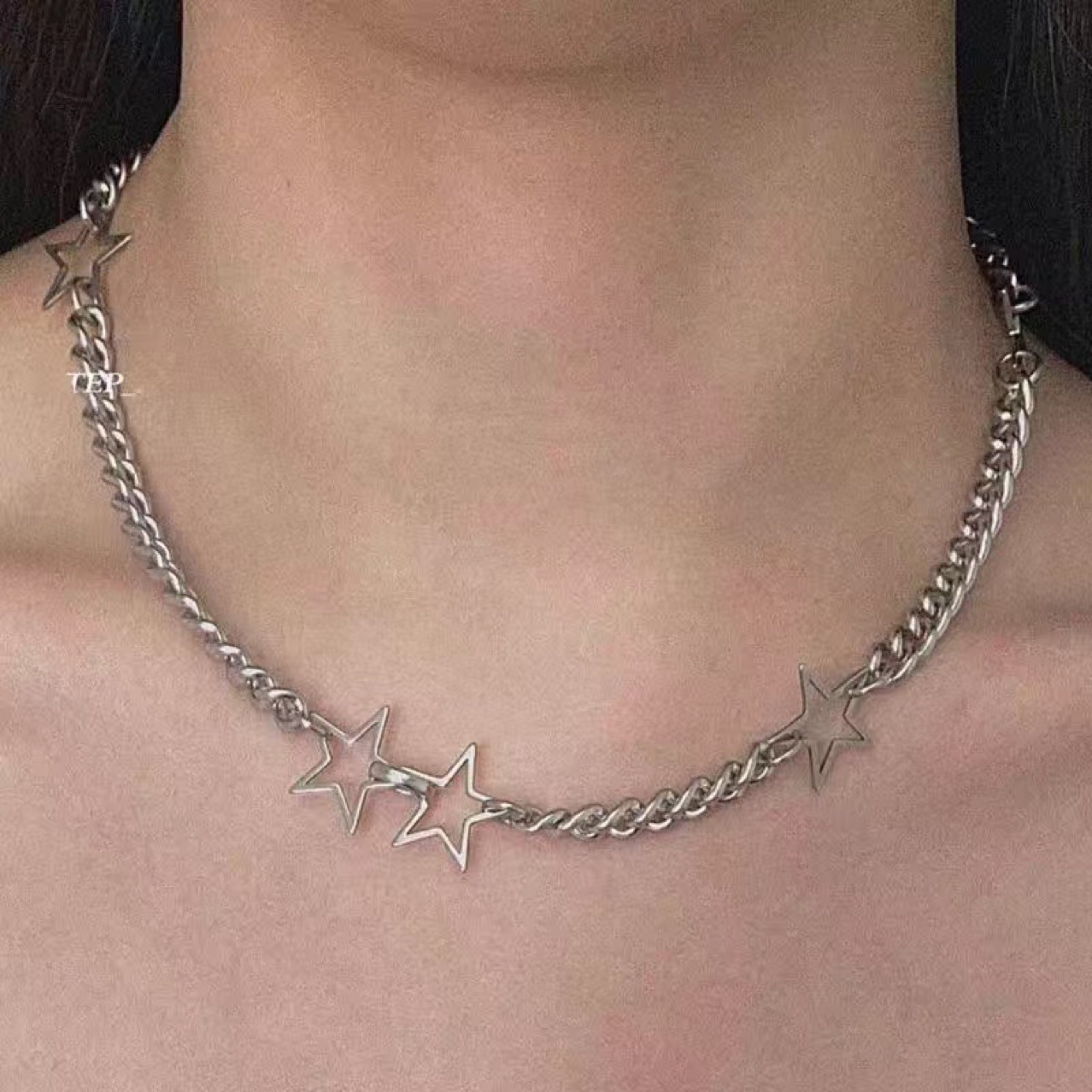 Kalung bintang Hip Hop Kuba un - Men Accessories Wholesale ulasan dan harga
