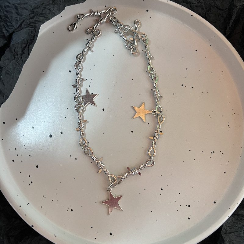Kalung bintang Hip Hop Kuba un - Men Accessories Wholesale ulasan dan harga