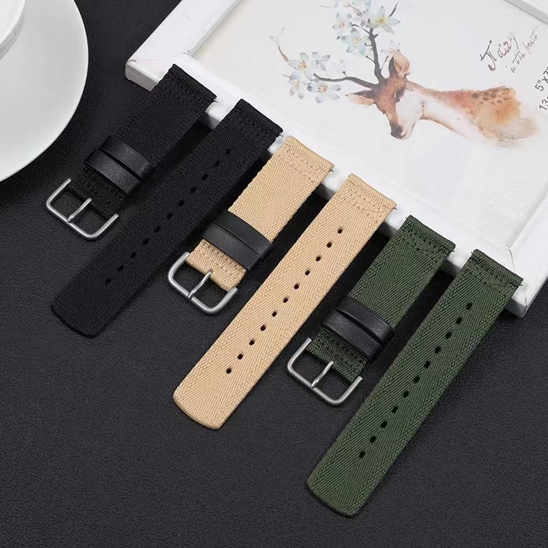 Tali Jam Tangan Nilon 22MM Tal - Zulu Men Accessories ulasan dan harga