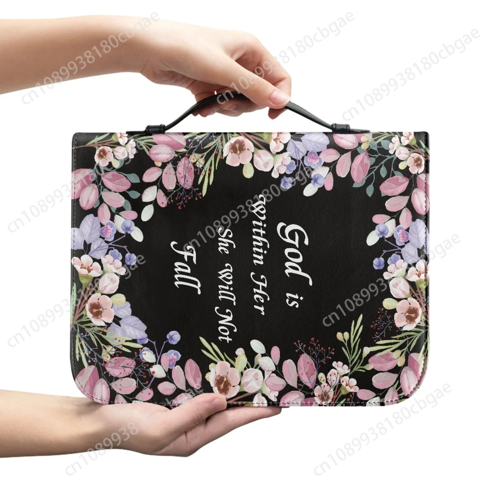 Tas Alkitab Kulit Motif Bunga  - Men Accessories Box ulasan dan harga