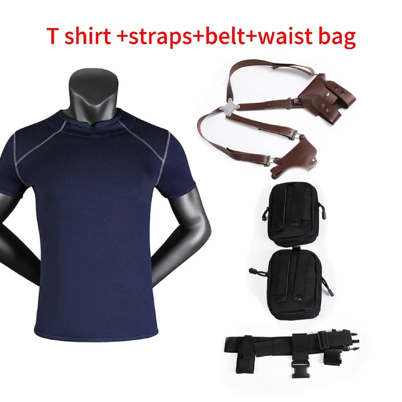 ♥   Kostum Cosplay Leon Kenned - Men Accessories Look ulasan dan harga