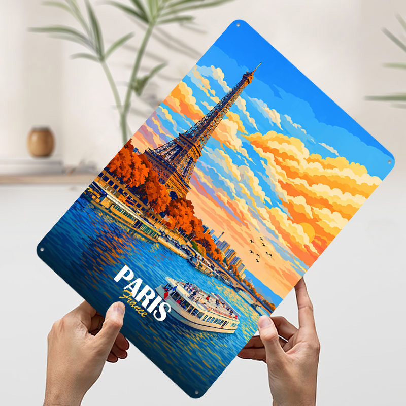 Paris By The Seine Poster Loga - Men'S Accessories Paris ulasan dan harga