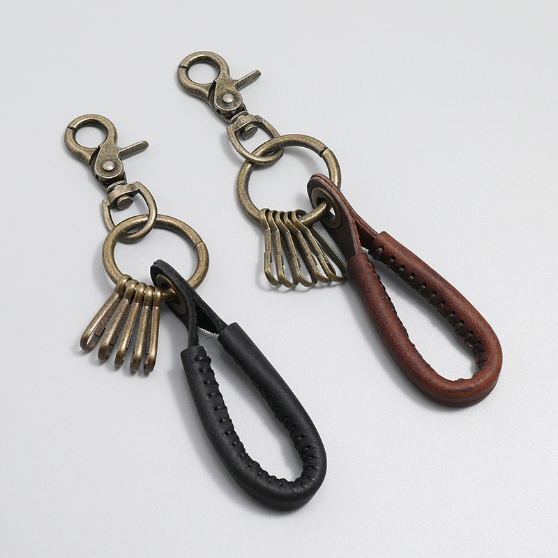 Saku Kulit Asli untuk Kunci Mo - Men Accessories Pk ulasan dan harga