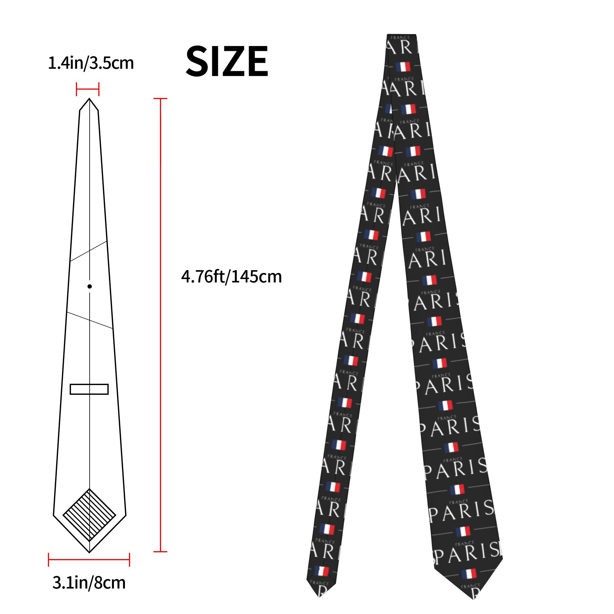 Dasi Cetak Minimal Bendera Pra - Men'S Accessories Paris ulasan dan harga
