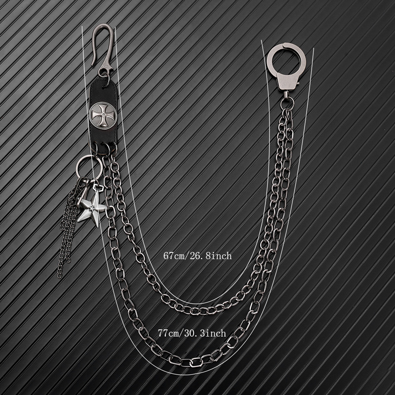 Rantai kunci kulit sapi Steet  - Men Accessories Pk ulasan dan harga