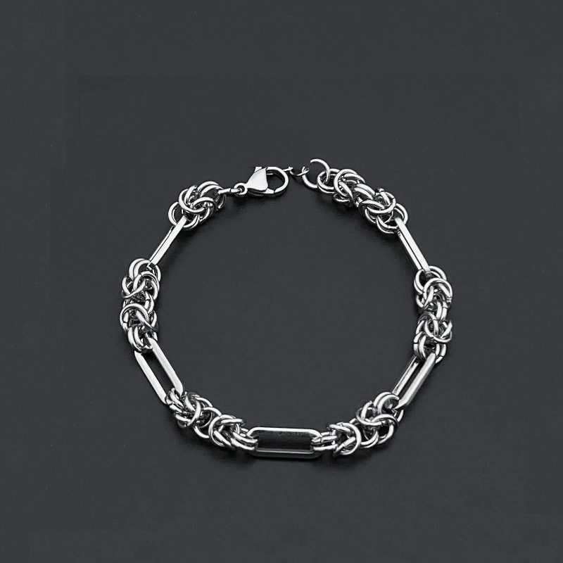 Gelang rantai besi tahan karat - Men'S Vacation Accessories ulasan dan harga