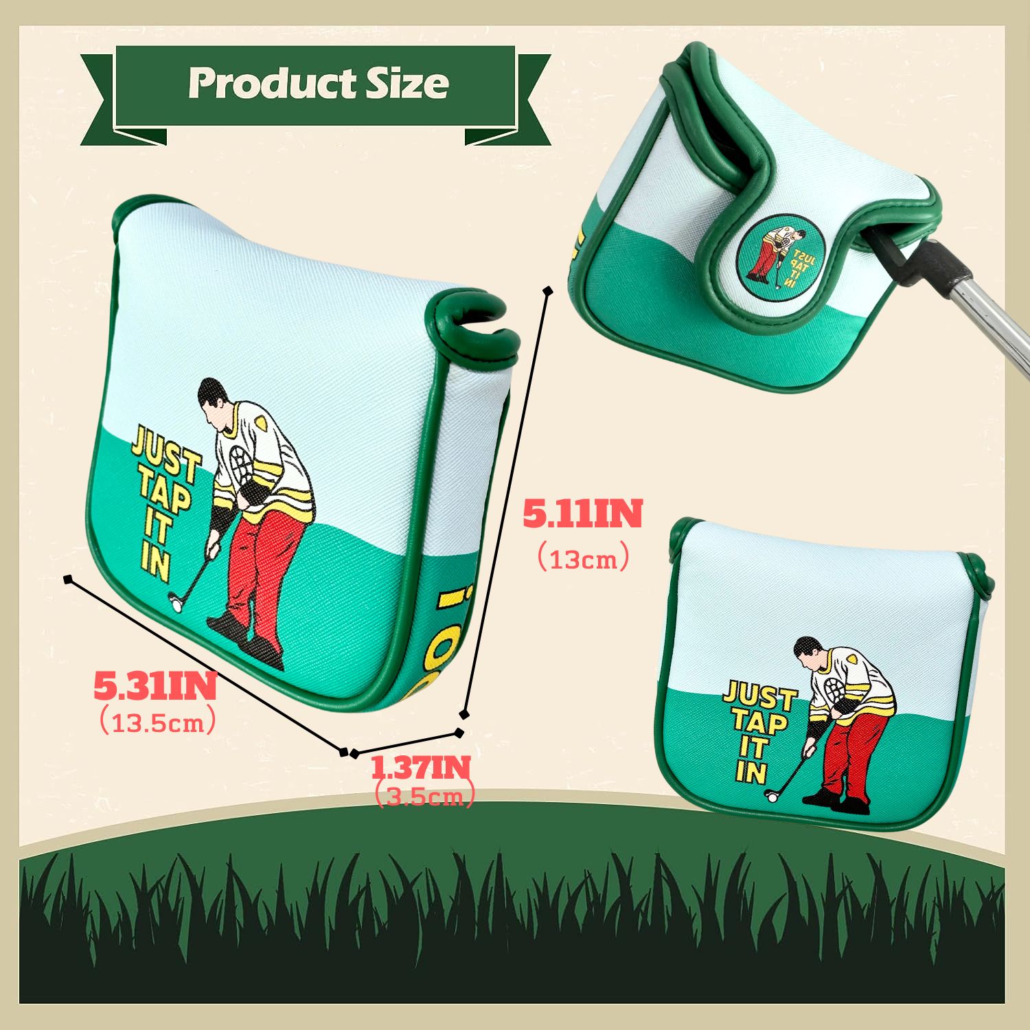 Penutup Putter Golf kulit PU l - Men'S Accessories Premium ulasan dan harga