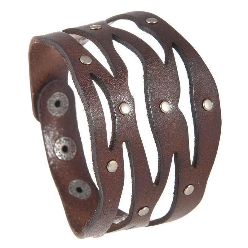 Gelang Manset Lebar Berongga K - Men Accessories Pk ulasan dan harga