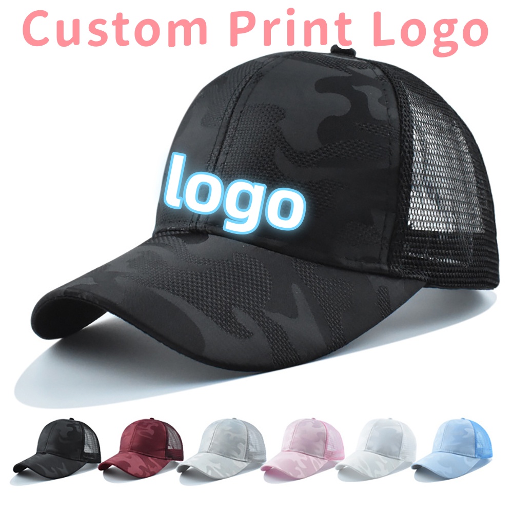 Topi Baseball Jaring Kamuflase - Hat Snapback Cap ulasan dan harga