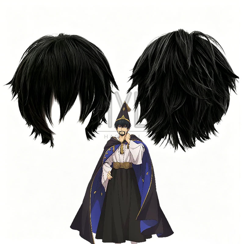 Wig Cosplay Anime Witch Hat At - Men Accessories Look ulasan dan harga