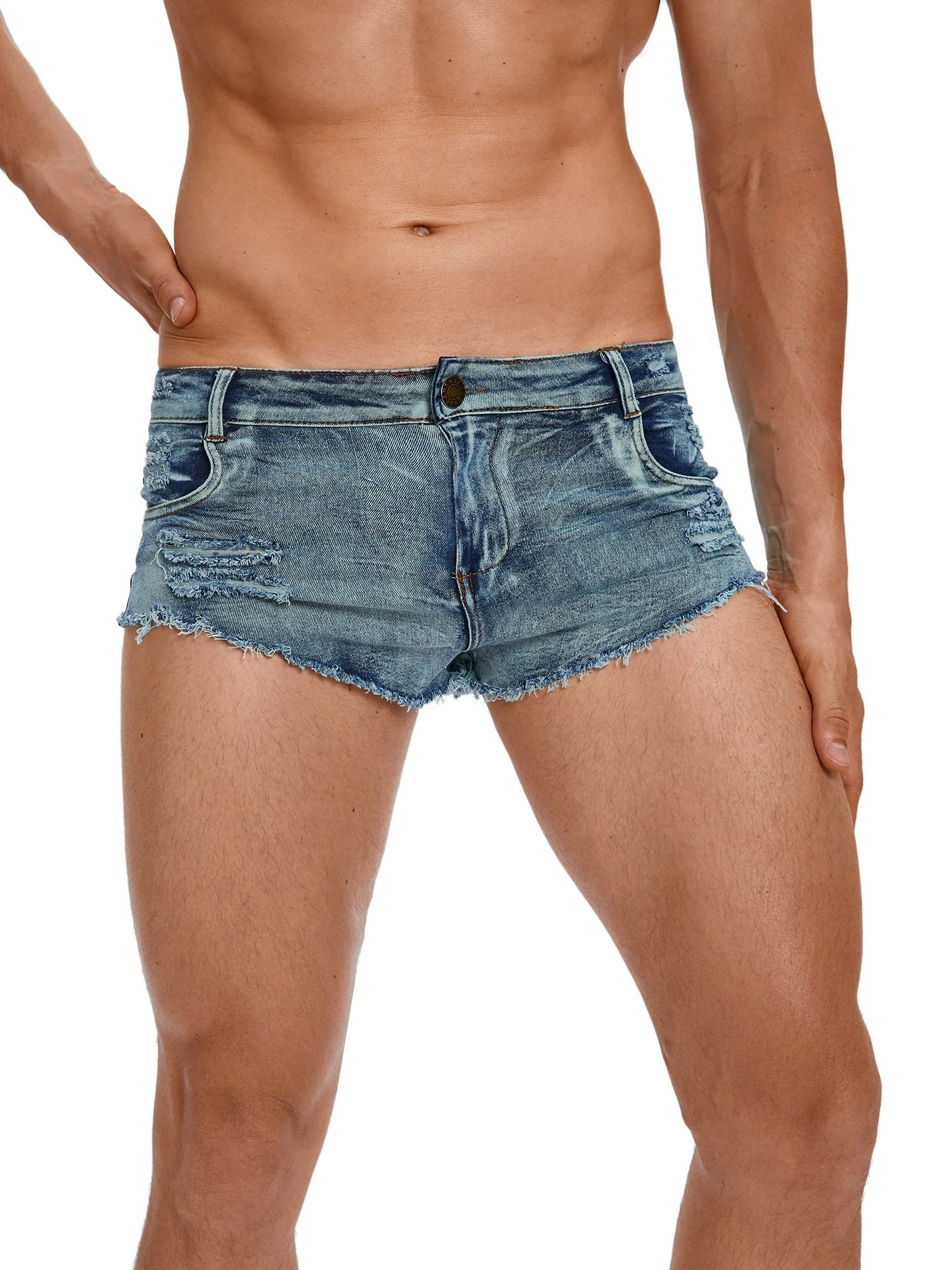Celana Pendek Jeans Pinggang R - Men'S Accessories Clothing ulasan dan harga