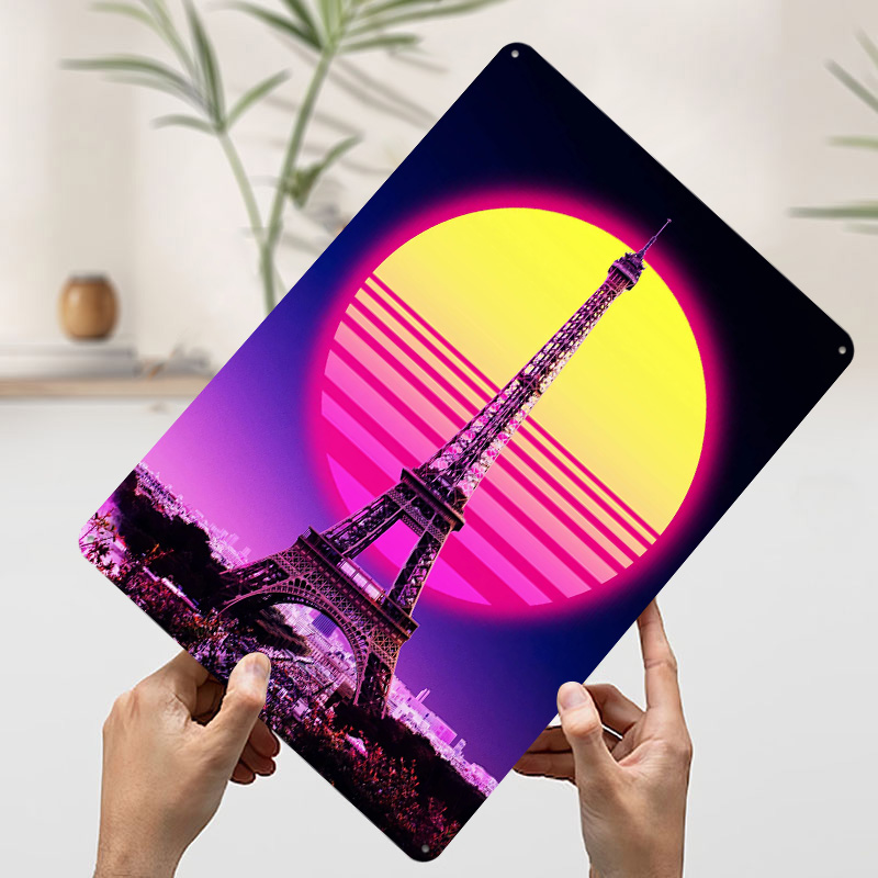 Poster Logam Bertekstur 3D Ret - Men'S Accessories Paris ulasan dan harga