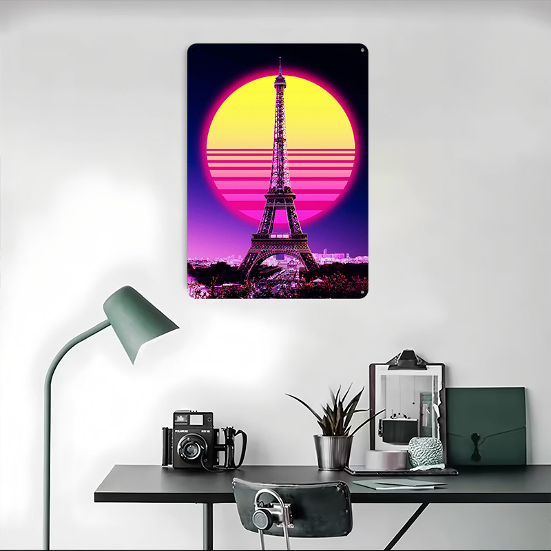 Poster Logam Bertekstur 3D Ret - Men'S Accessories Paris ulasan dan harga
