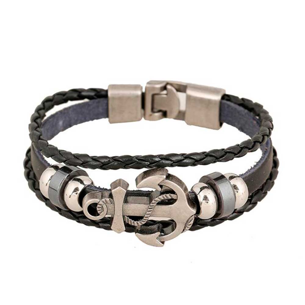 Gelang tali kulit Vintage berl - Men Accessories Pk ulasan dan harga