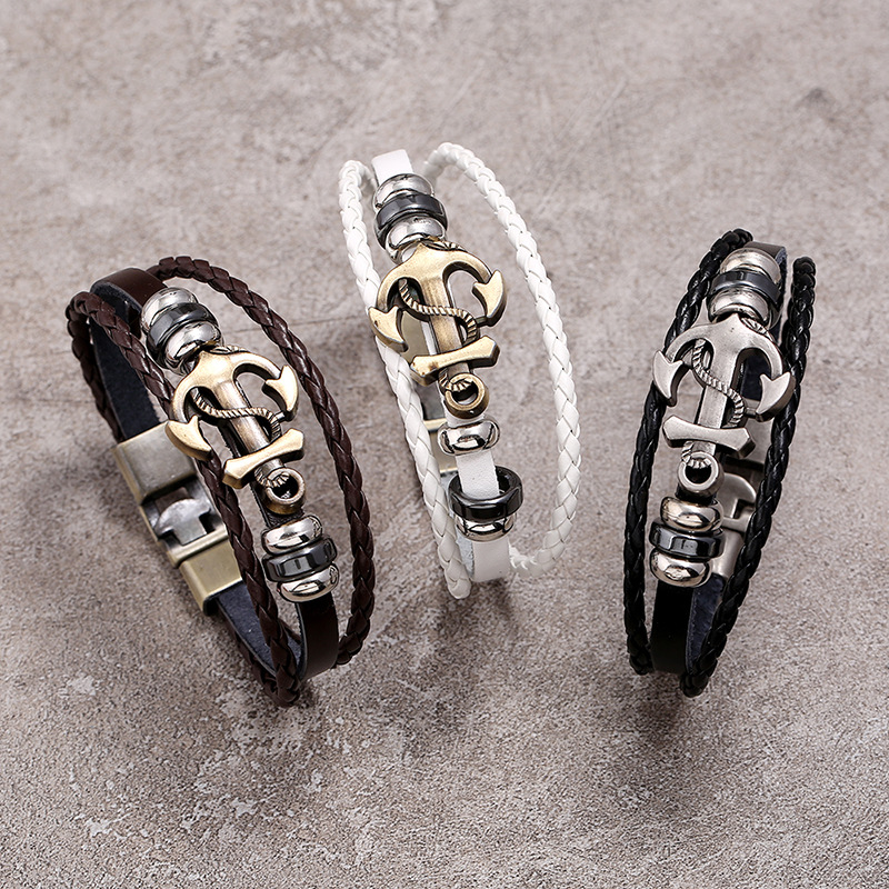 Gelang tali kulit Vintage berl - Men Accessories Pk ulasan dan harga