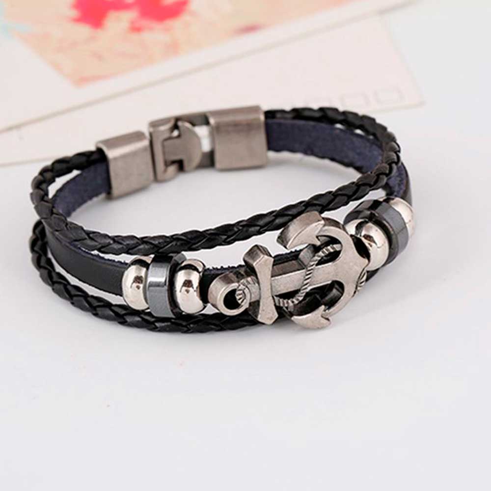 Gelang tali kulit Vintage berl - Men Accessories Pk ulasan dan harga
