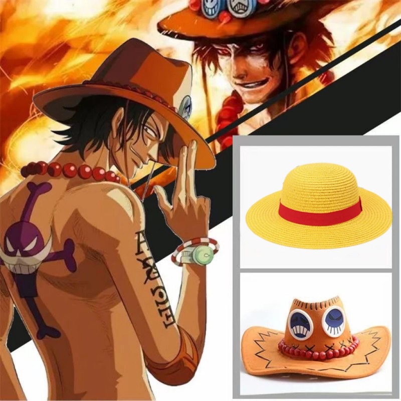 Topi Jerami Anime Luffy untuk  - Men'S Accessories Clothing ulasan dan harga